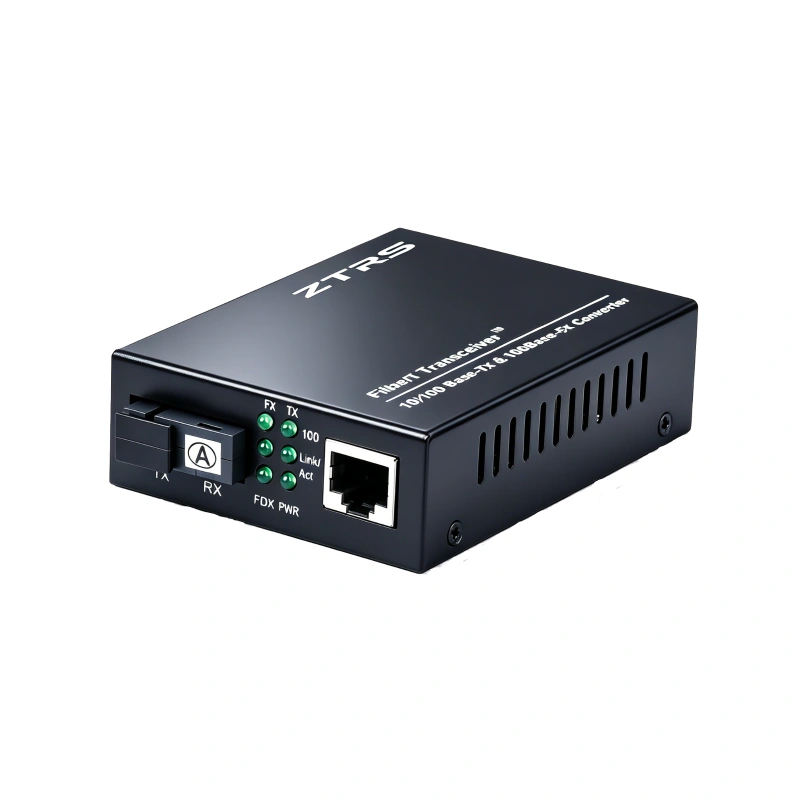 100M 1-fiber 1-copper media converter